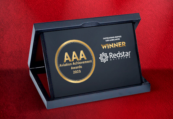 Redstar Aviation wins “Outstanding Service - Air Ambulance” Award!