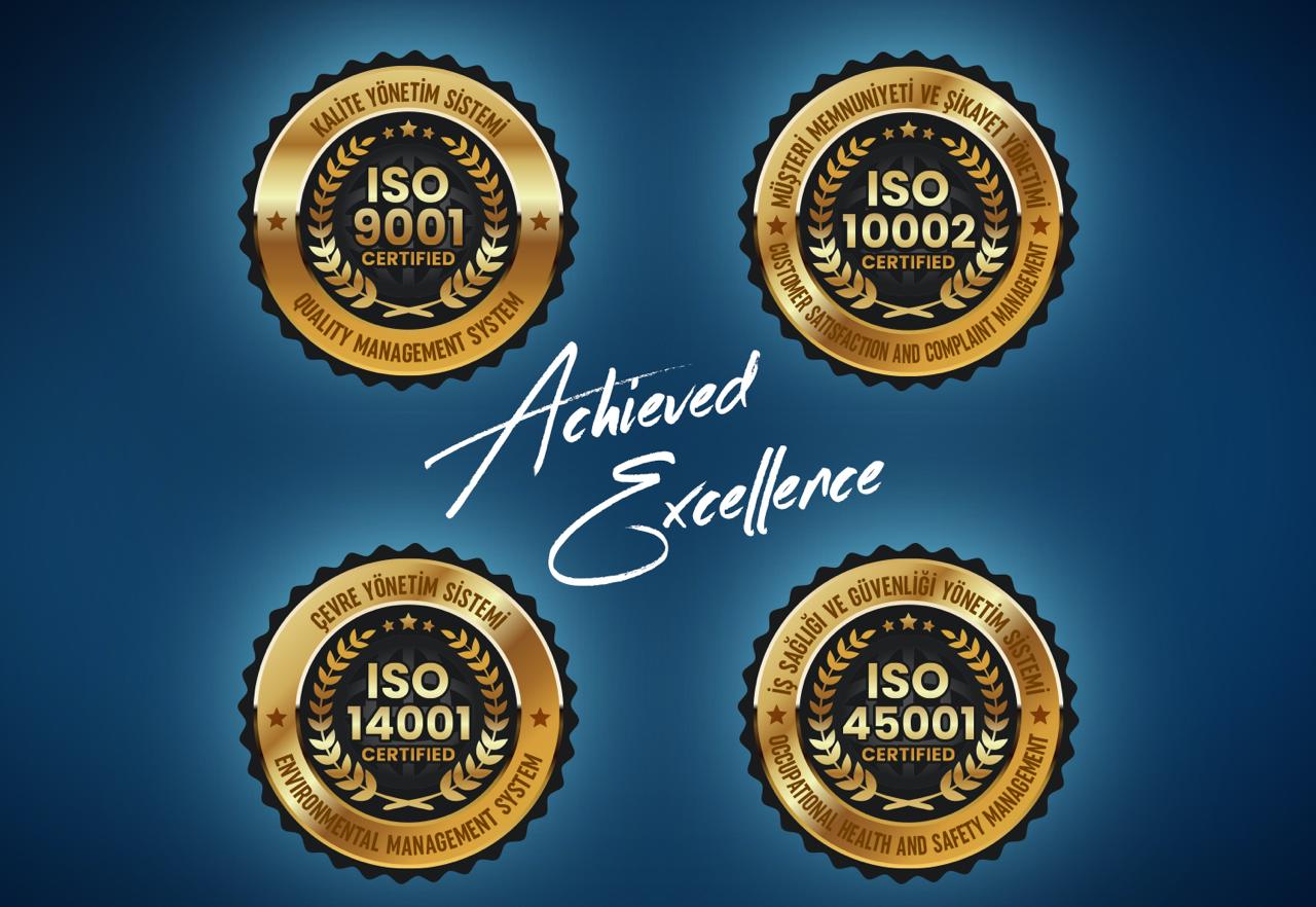 4 New ISO Certificates Validate Our Service Quality