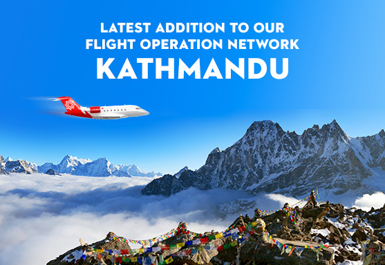 Latest Addition to Our Flight Operation Network: Kathmandu