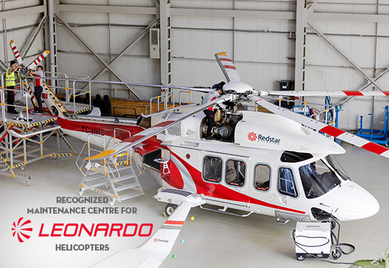 Recognized Maintenance Centre for Leonardo Helicopters